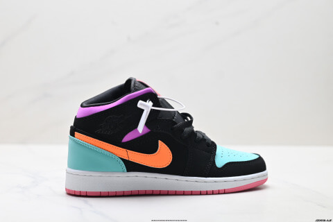 Nike Air Jordan1 Mid Candy Two-tone Basketball Shoes