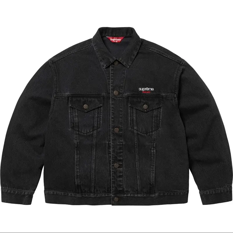 Supreme Black Denim Jacket