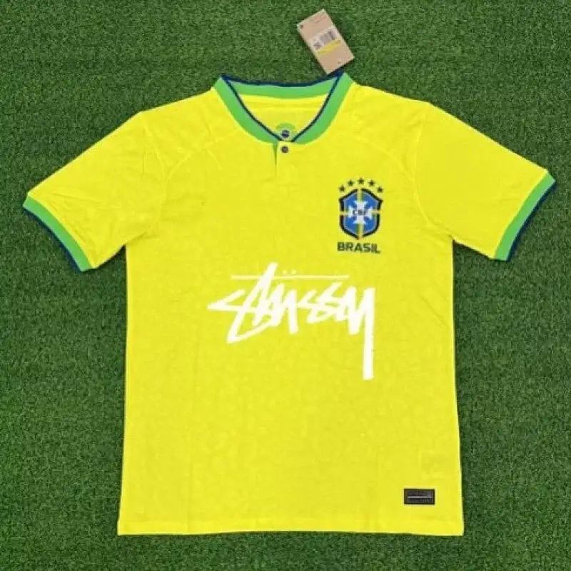 Stussy x Brasil Yellow Jersey