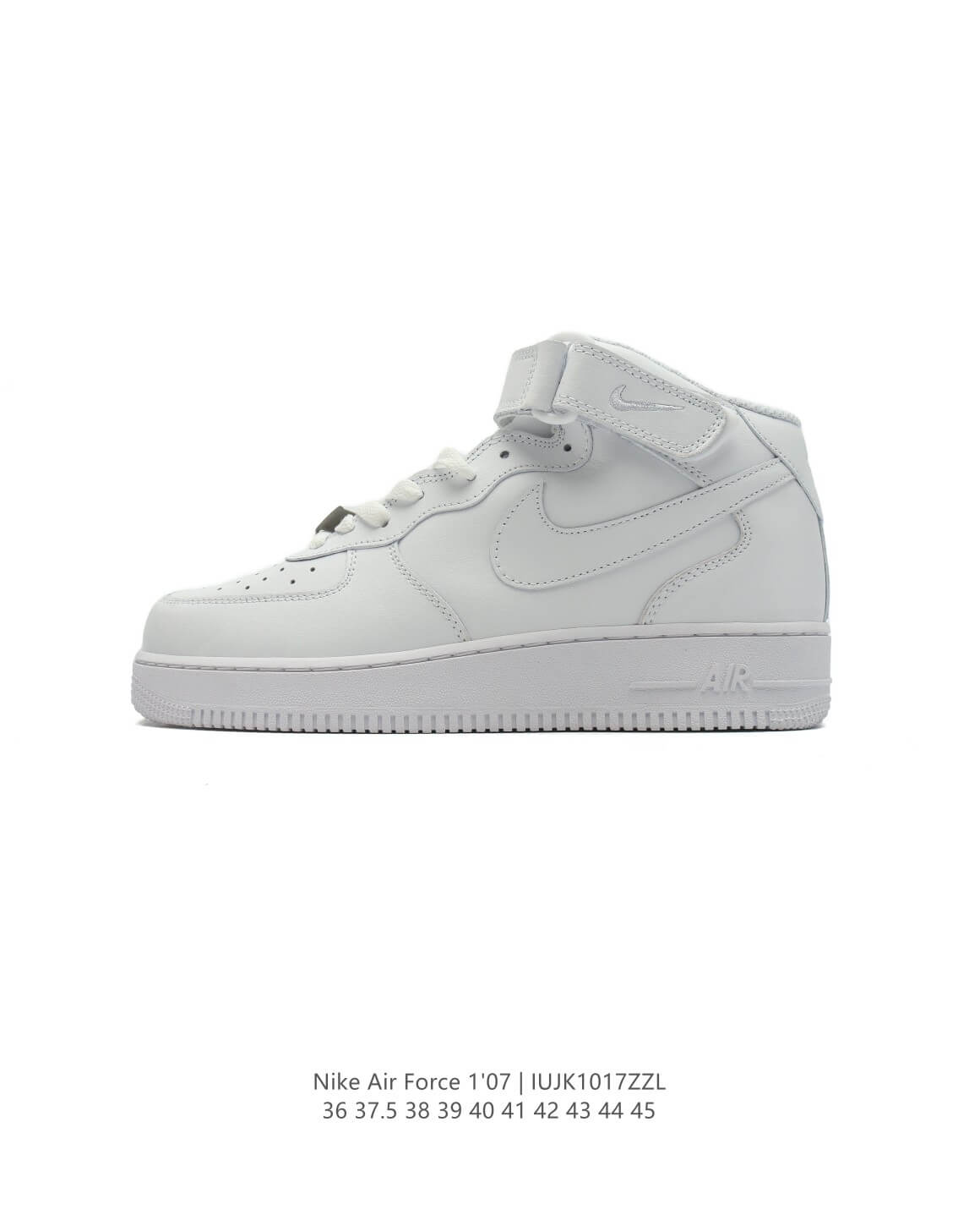 Nike Air Force 1 '07 High-Top White Sneakers