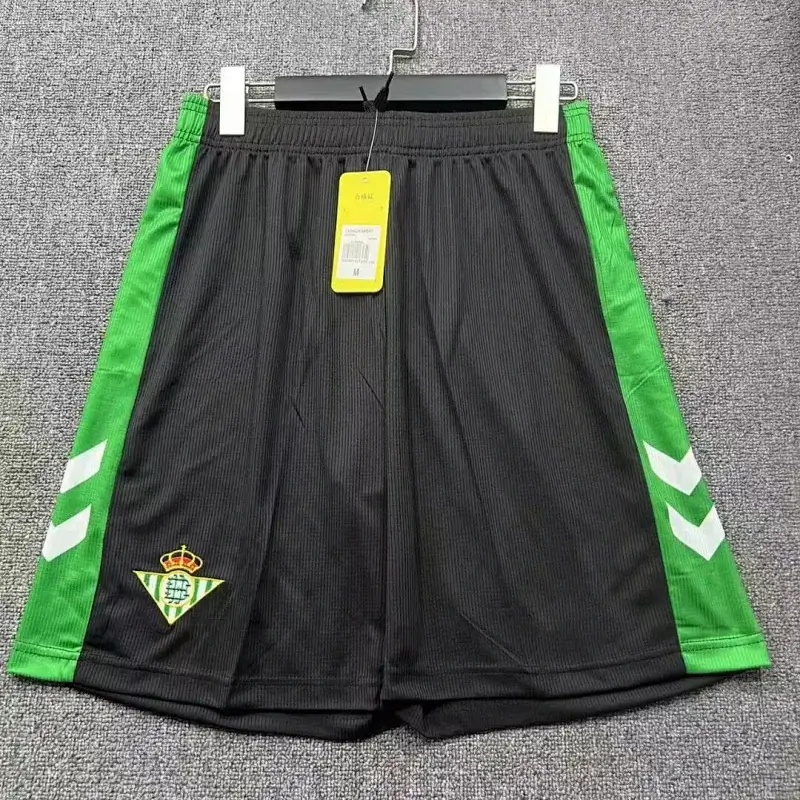 River Plate Black Shorts with Red Stripe