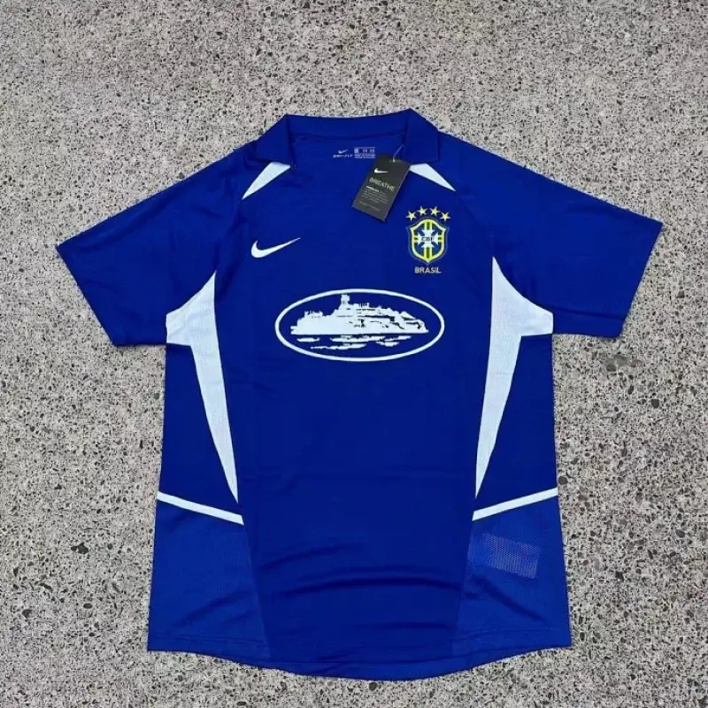 Stussy Green Soccer Jersey with Italy Badge & Adidas Stripes