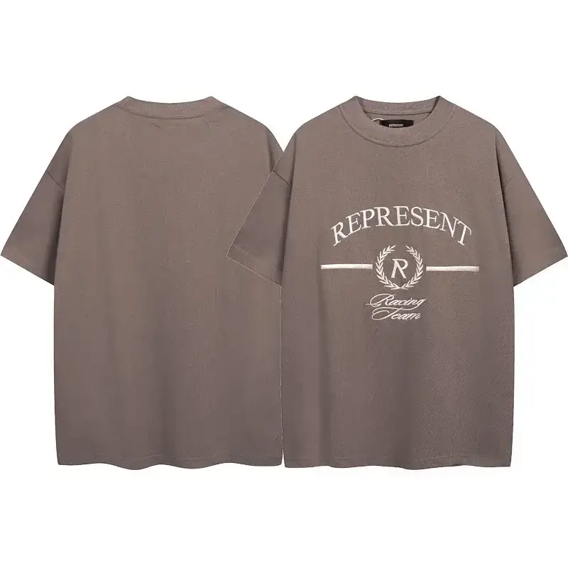 REPRESET Gray Racing Team T-Shirt