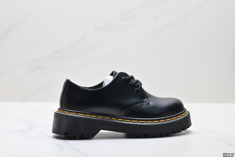 Dr.martens 1461 Smooth Leather Platform Chunky Sole Martin Boots