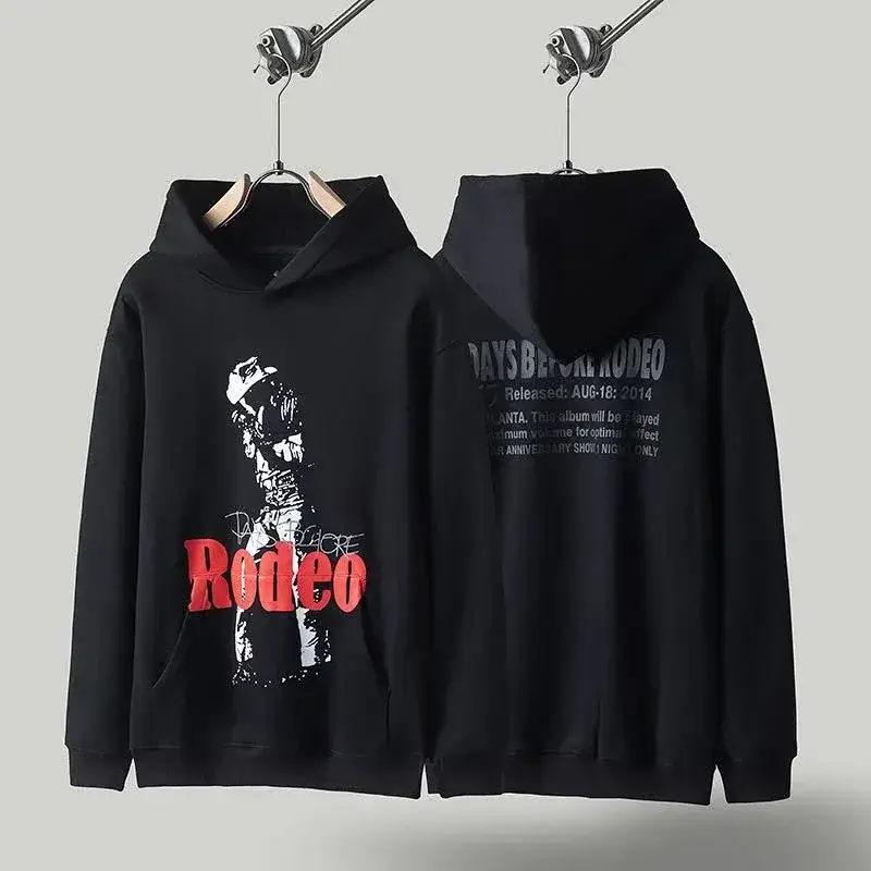Travis Scott Black Rodeo Hoodie