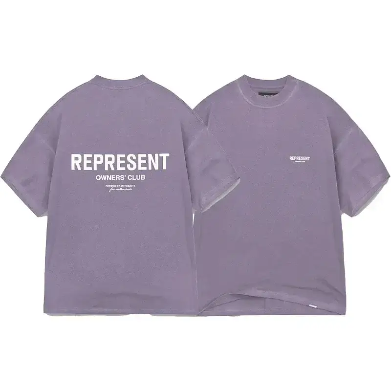 REPRESENT Purple Oversized T-Shirt (Owners' Club)