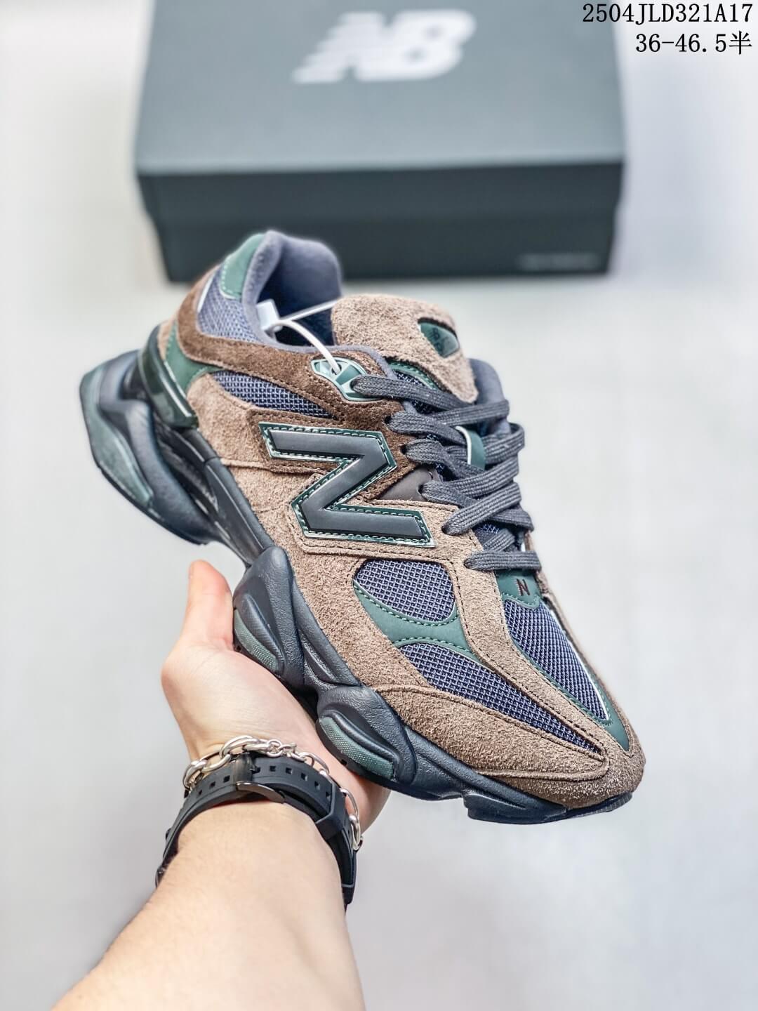 New Balance Fashion Sneakers Brown Green