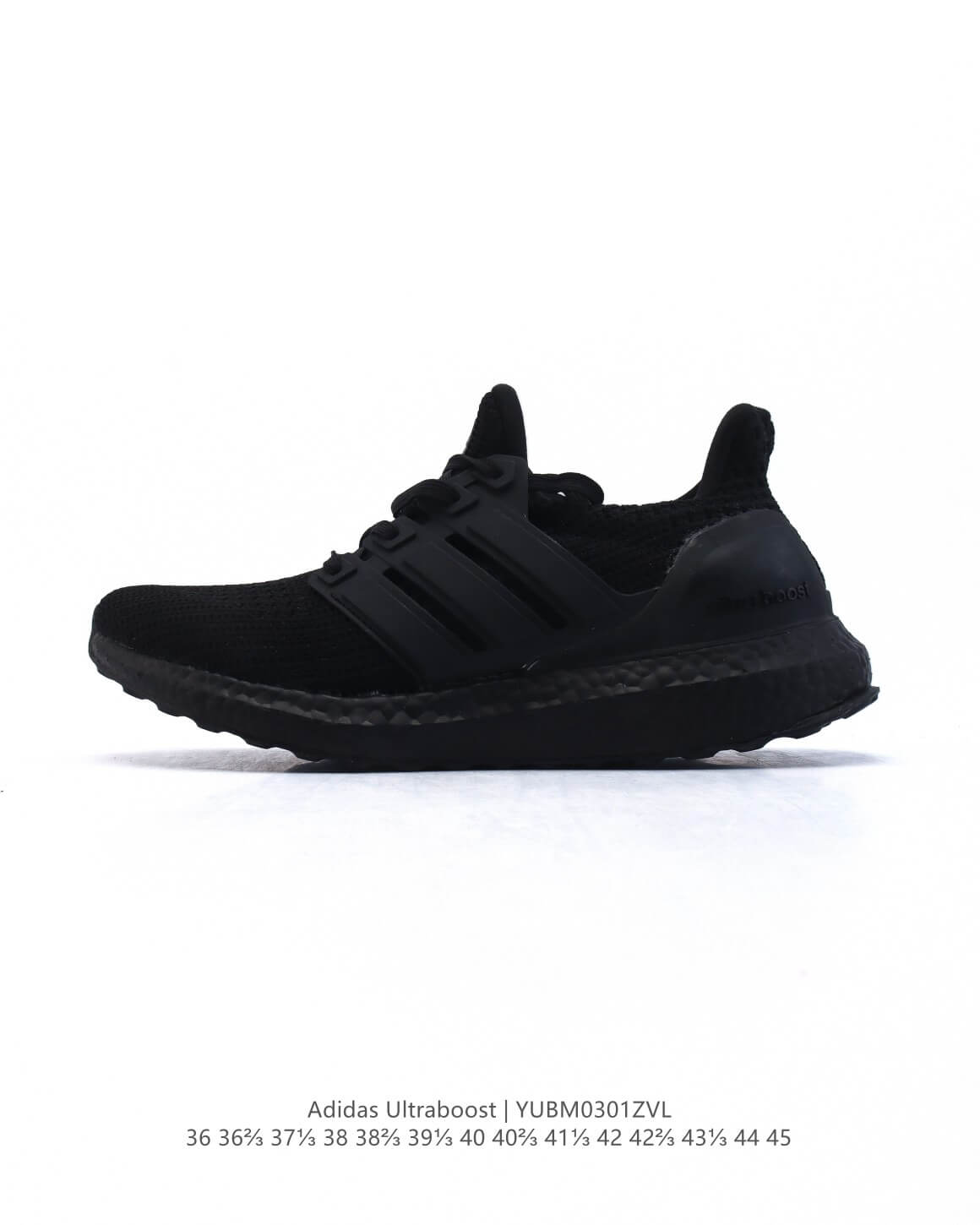 Adidas Ultraboost All Black Running Shoes