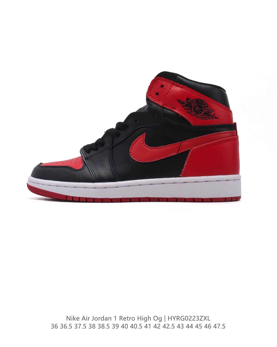 Nike Air Jordan 1 Retro High OG Bred Sneakers