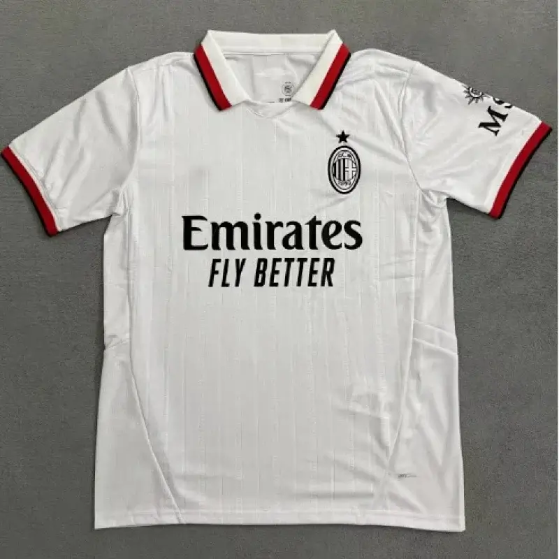 AC Milan Striped Football Jersey