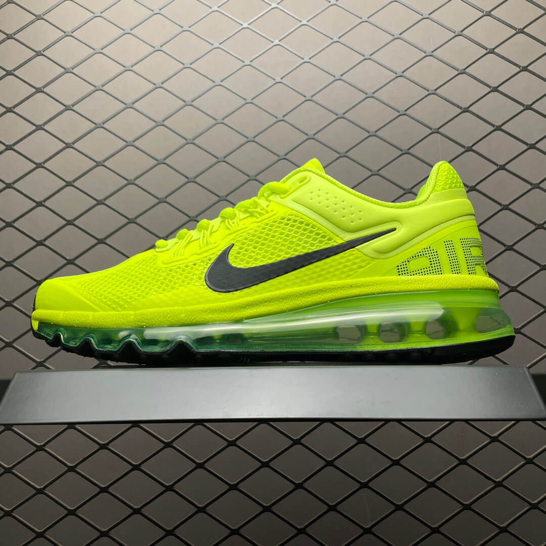 Nike Air Max Neon Yellow Running Shoes