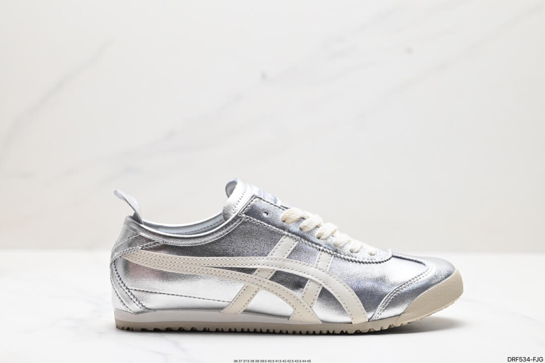 Onitsuka Tiger Mexico 66 Silver White Casual Sneakers