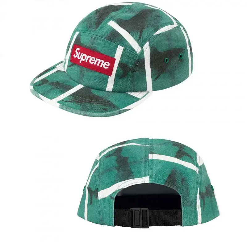 Supreme Green Shark 5-Panel Cap