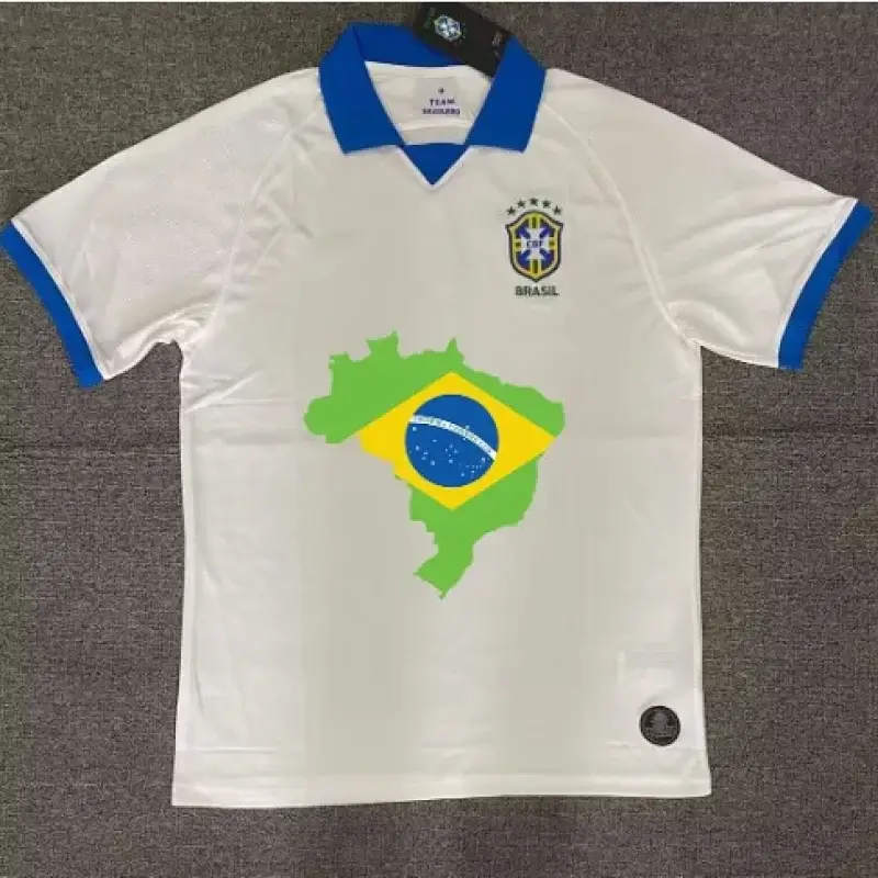 Nike Brazil Jersey (w/ Badge, Swoosh & Oval Graphic)
