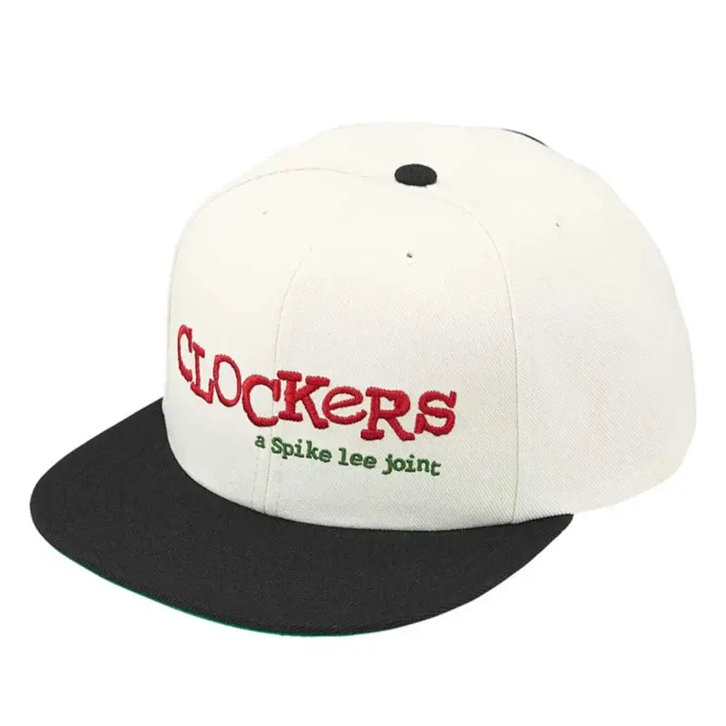 Supreme Clockers a Spike Lee Joint White & Black Snapback Hat
