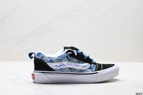 Vans Knu-Skool Vr3 Suede Wear-resistant Low-top Sneakers
