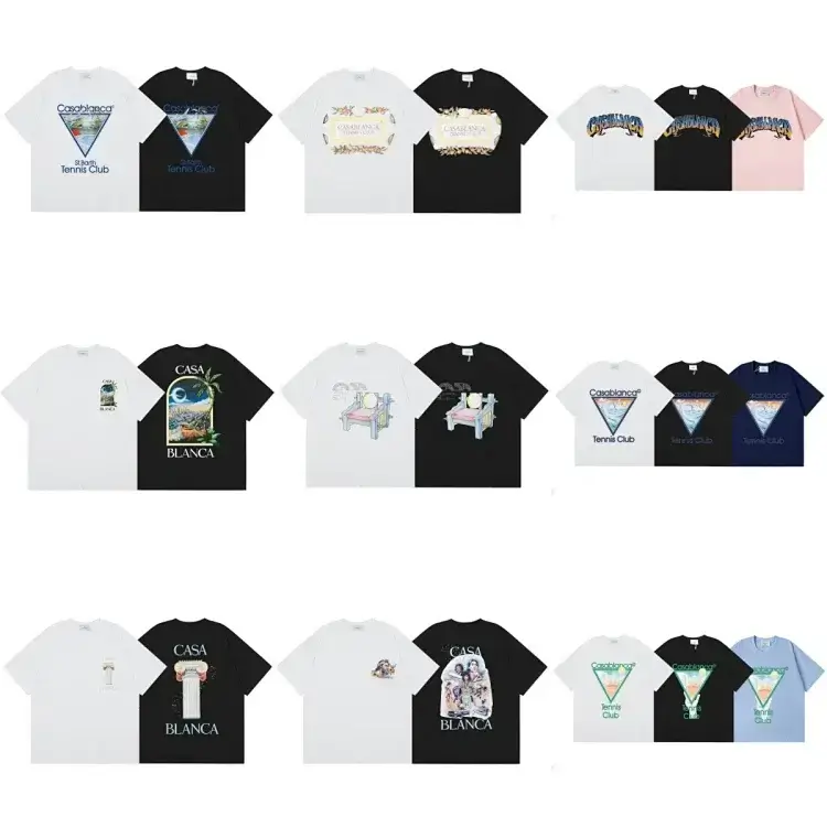 Casablanca Graphic Tees: Tennis, Floral, Chair, CASA BLANCA Art