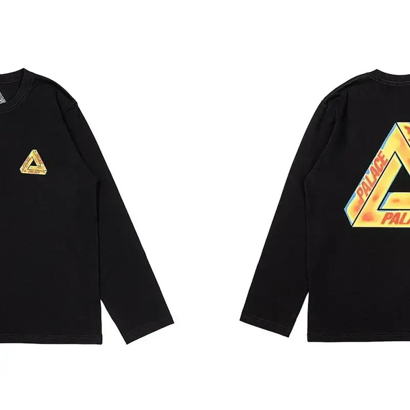 Palace Black Logo Long-Sleeve Tee