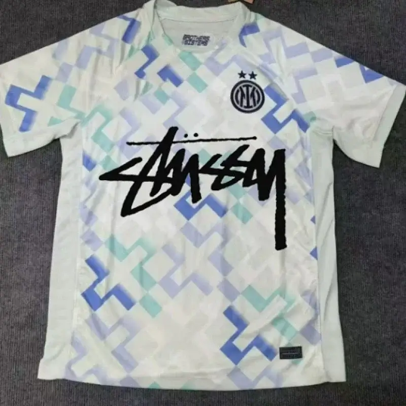 Stussy x Inter Milan Striped Jersey