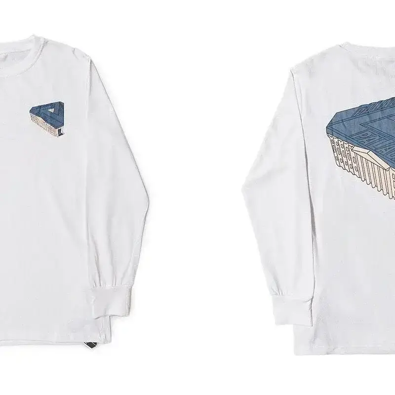 Patagonia Building Graphic Long Sleeve Tee